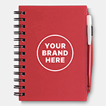 Bic Plastic Notebook (Small)-Logo